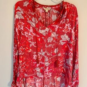 Lucky Brand Long Sleeve Blouse
